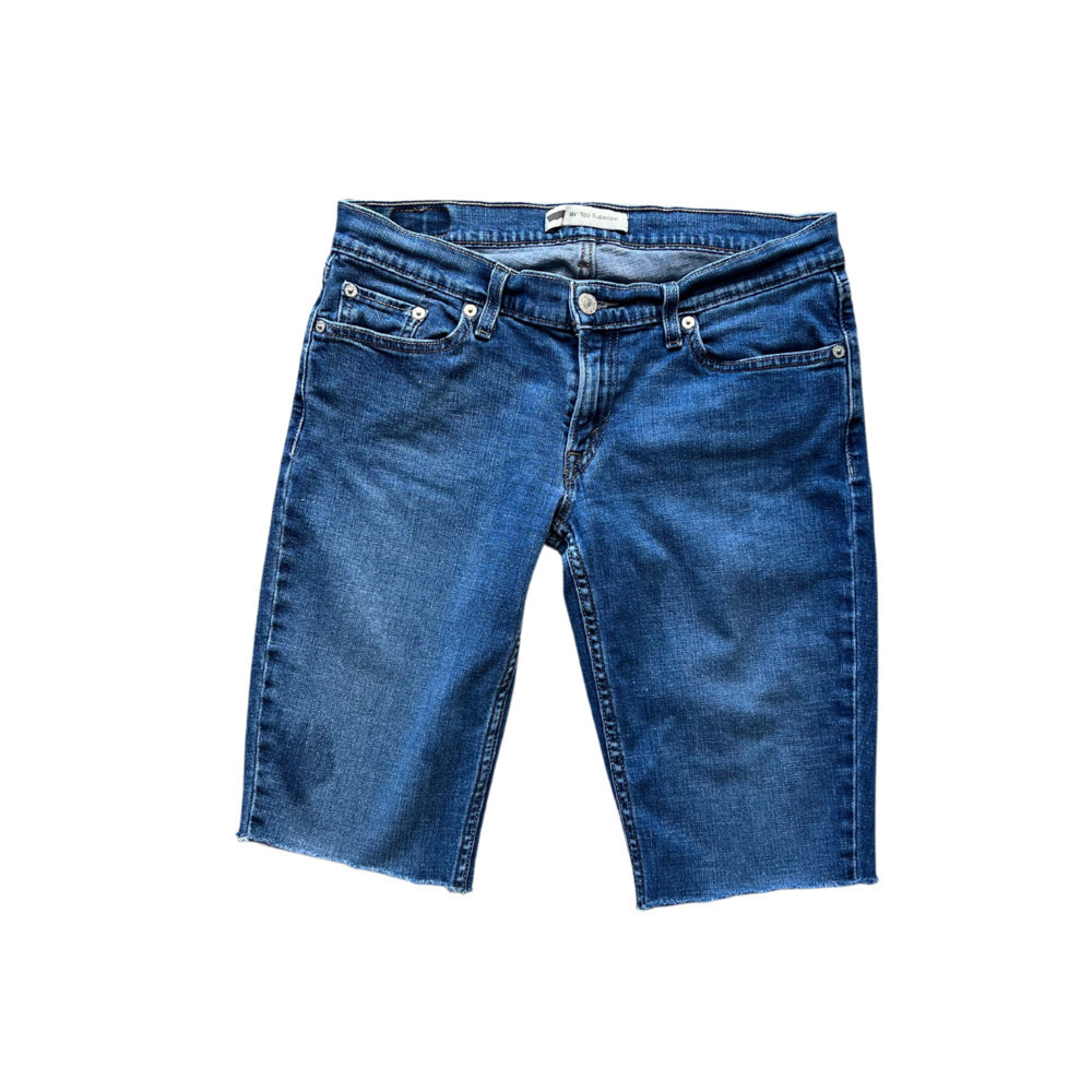 Levi's 524 cropped shorts